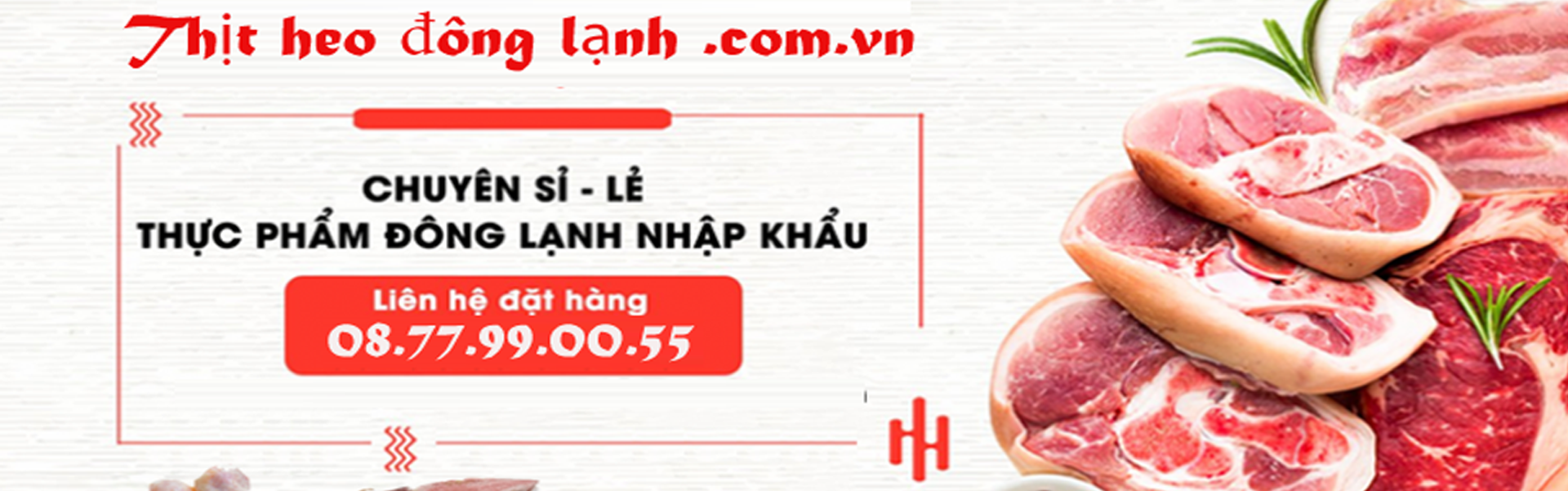 thịt heo dông lạnh