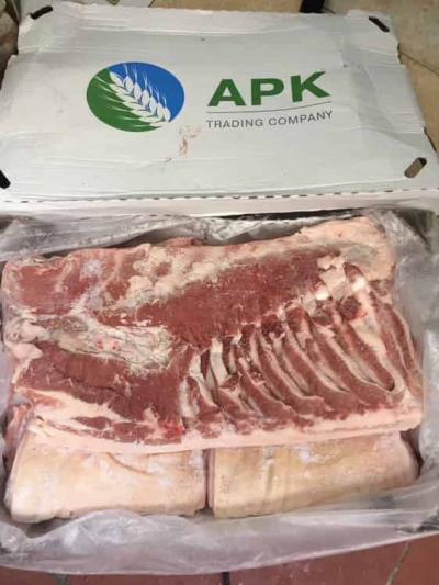 Ba chỉ heo rút sườn APK đông lạnh nhập khẩu Nga, Kl 15-20kg