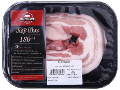 Ba Rọi Heo Meat Master 400g (Khay)