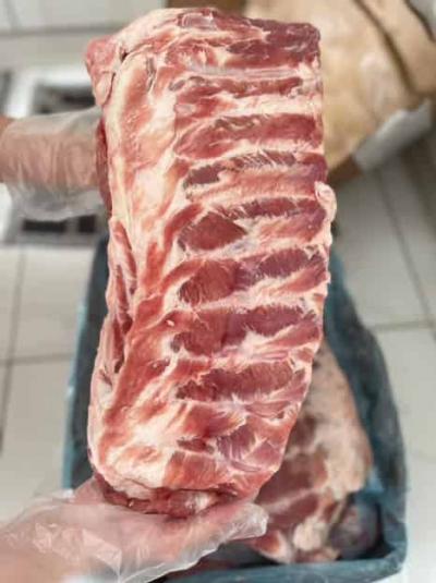 Sườn bẹ heo Tonnies đông lạnh nhập khẩu Đức, Quy cách 10kg